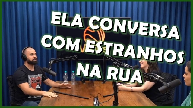conversando com estranhos na rua
